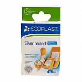 Купить ecoplast silver protect набор тканевых пластырей, 16 шт в Дзержинске