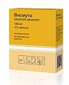 Купить висмута трикалия дицитрат, таблетки, покрытые пленочной оболочкой 120мг, 112 шт в Дзержинске