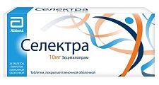 Купить селектра, таблетки, покрытые пленочной оболочкой 10мг, 28 шт в Дзержинске