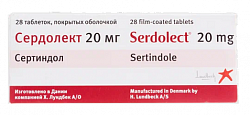Купить сердолект, таблетки покрытые оболочкой 20мг, 28 шт в Дзержинске