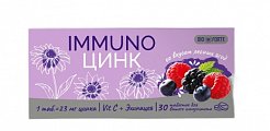Купить иммуно цинк bioforte, таблетки со вкусом лесных ягод 800мг 30шт бад в Дзержинске