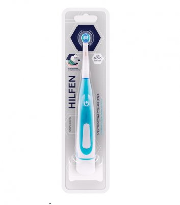 Купить хилфен (hilfen) электрическая зубная щетка мягкая голубая артикул r2021 в Дзержинске