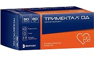 Купить тримектал од, таблетки с пролонгированным высвобождением, покрытые пленочной оболочкой 80мг, 60 шт в Дзержинске