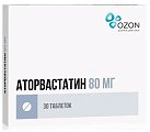 Купить аторвастатин, таблетки, покрытые пленочной оболочкой 80мг, 30 шт в Дзержинске