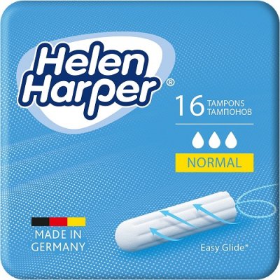 Купить helen harper (хелен харпер) нормал тампоны без аппликатора 16 шт в Дзержинске