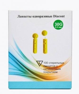 Купить ланцеты (скарификатор) diacont, 100 шт в Дзержинске