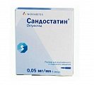 Купить сандостатин, раствор для внутривенного и подкожного введения 0,1мг/мл, ампула 1мл, 5 шт в Дзержинске