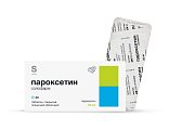 Купить пароксетин солофарм, таблетки покрытые пленочной оболочкой 20 мг, 30 шт в Дзержинске