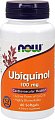 Купить now foods (нау фудс) убихинон 100мг, капсулы 60 шт бад в Дзержинске