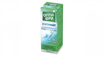 Купить раствор для контактных линз опти-фри puremoist 300мл+контейнером в Дзержинске