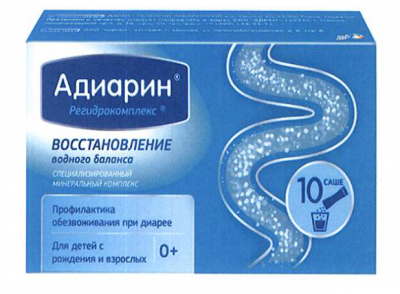 Купить адиарин регидрокомплекс, саше 4,3г, 10 шт в Дзержинске