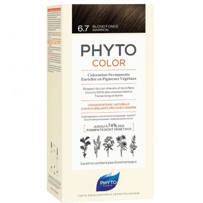 Купить фитосолба фитоколор (phytosolba phyto color) краска для волос оттенок 6.7 тёмно-шоколадный блонд в Дзержинске