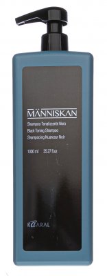 Купить каарал (kaaral) manniskan шампунь черный тонирующий, 1000мл в Дзержинске