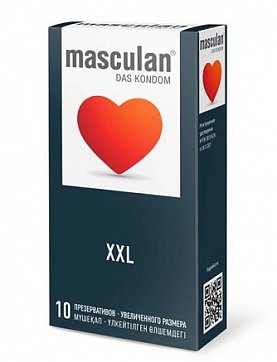 Masculan (Маскулан) Презервативы увеличенного размера XXL 10 шт