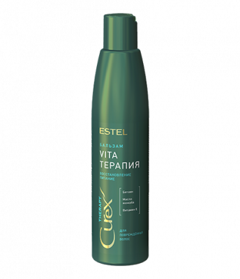 Купить estel (эстель) бальзам для поврежденных волос vita-терапия curex therapy, 250мл в Дзержинске