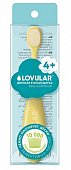 Купить lovular (ловулар) зубная щетка детская с 4-х месяцев, желтая в Дзержинске
