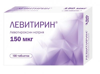 Купить левитирин, таблетки 150 мкг, 100 шт в Дзержинске
