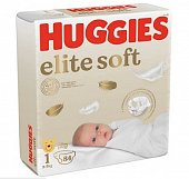 Купить huggies (хаггис) подгузники elitesoft до 5кг 84 шт в Дзержинске