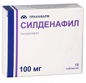 Купить силденафил, таблетки, покрытые пленочной оболочкой 100мг, 10 шт в Дзержинске