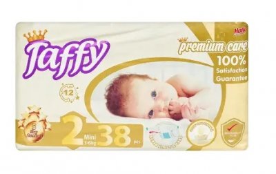 Купить taffy premium (таффи) подгузники для детей, размер 2 (3-6 кг) 38шт в Дзержинске
