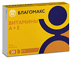 Купить благомакс витамины а и е, капсулы 30шт бад в Дзержинске