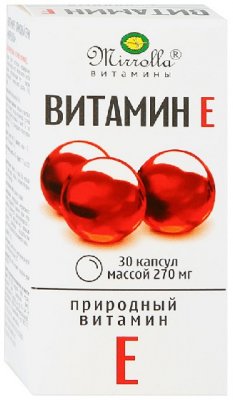 Купить мирролла витамин е капсулы 270мг 30шт бад в Дзержинске