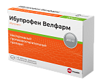 Купить ибупрофен-велфарм, таблетки, покрытые пленочной оболочкой 200мг, 20шт в Дзержинске