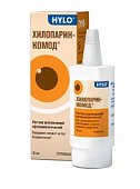 Купить хилопарин-комод, раствор увлажняющий офтальмологический, флакон 10мл в Дзержинске