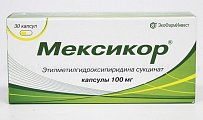 Купить мексикор, капсулы 100мг, 60 шт в Дзержинске