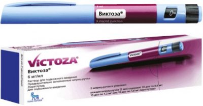 Купить виктоза, раствор для подкожного введения 6мг/мл, картридж 3мл + шприц-ручка, 2шт в Дзержинске