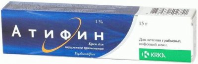 Купить атифин, крем для наружного применения 1%, 15г в Дзержинске