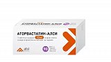 Аторвастатин-Алси, таблетки, покрытые пленочной оболочкой 10мг, 90 шт