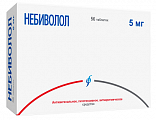 Купить небиволол, таблетки 5мг 56шт в Дзержинске