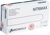Купить перчатки archdale nitrimax смотровые нитриловые нестерильные неопудренные текстурные размер хs, 100 шт белые в Дзержинске