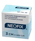 Купить неофикс (neofix) пластырь на тканной основе 3х500см, 1 шт в Дзержинске