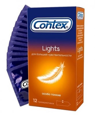 Купить контекс презервативы lights особо тонкие №12 (авк полифарм, соединенное королевство) в Дзержинске
