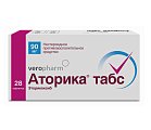 Купить аторика, таблетки, покрытые пленочной оболочкой 90мг, 28шт в Дзержинске