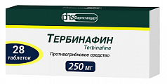 Купить тербинафин, таблетки 250мг 28шт в Дзержинске