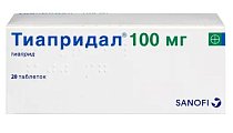 Купить тиапридал, таблетки 100мг, 20 шт в Дзержинске