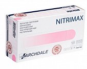 Купить перчатки archdale nitrimax смотровые нитриловые нестерильные неопудренные текстурные размер s, 100 шт розовые в Дзержинске