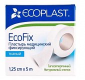 Купить ecoplast ecoplast медицинский фиксирующий тканый 1,25см х 5м в Дзержинске