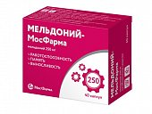 Купить мельдоний-мосфарма, капсулы 250мг, 40 шт в Дзержинске