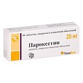 Купить пароксетин, таблетки, покрытые пленочной оболочкой 20мг, 30 шт в Дзержинске