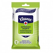 Купить kleenex (клинекс) салфетки влажные антибактериальные 10шт в Дзержинске
