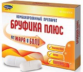 Купить бруфика плюс, таблетки 400 мг + 325мг, 10 шт в Дзержинске