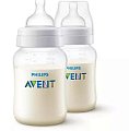 Купить avent (авент) бутылочка для кормления anti-colic 1 месяц+ 260 мл 2 шт scf103/02 в Дзержинске