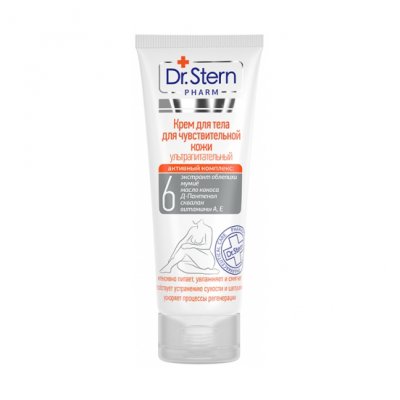 Купить dr.stern (доктор штерн) крем для тела ультрапитательный для чувствствительной кожи 75мл в Дзержинске