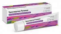 Купить троксерутин реневал, гель для наружного применения 20 мг/г 40г в Дзержинске