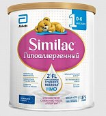 Купить симилак (similac) гипоаллергенный 1, смесь молочная 0-6 мес, 375г в Дзержинске