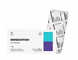 Купить мемантин солофарм, таблетки покрытые пленочной оболочкой 20 мг, 30 шт в Дзержинске